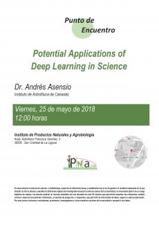 Jornada Punto de Encuentro: "Potential applications of deep learning in science", Dr. Andrés Asensio