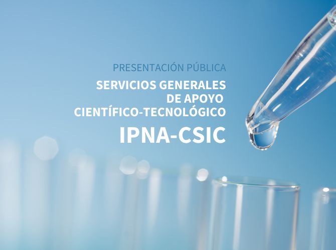 Cartel presentación pública de los servicios del IPNA