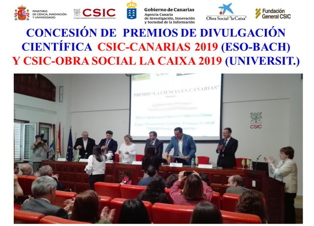 Premios CSIC Canarias