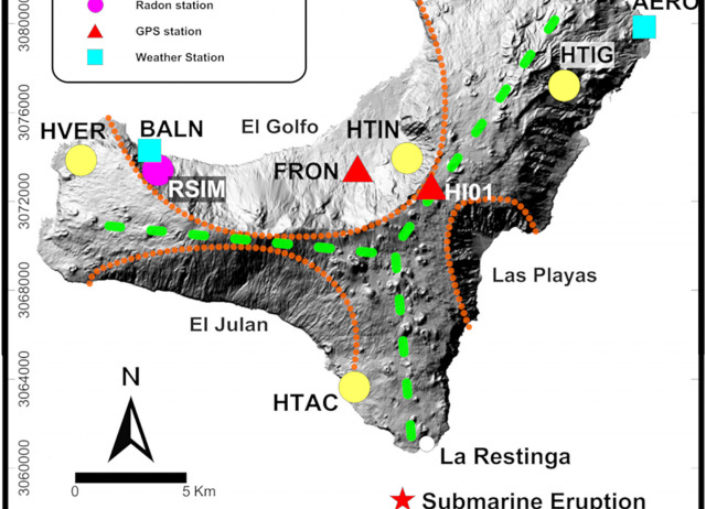 Geochemical signals El Hierro