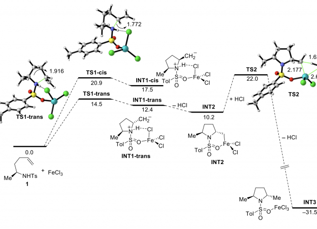 Enantiodivergent Synthesis of (+)- and (-)-Pyrrolidine 197B
