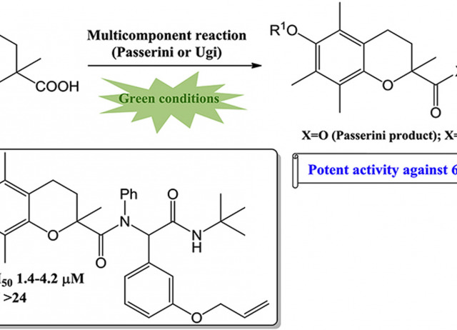 A green multicomponent synthesis of tocopherol analogues with antiproliferative activities