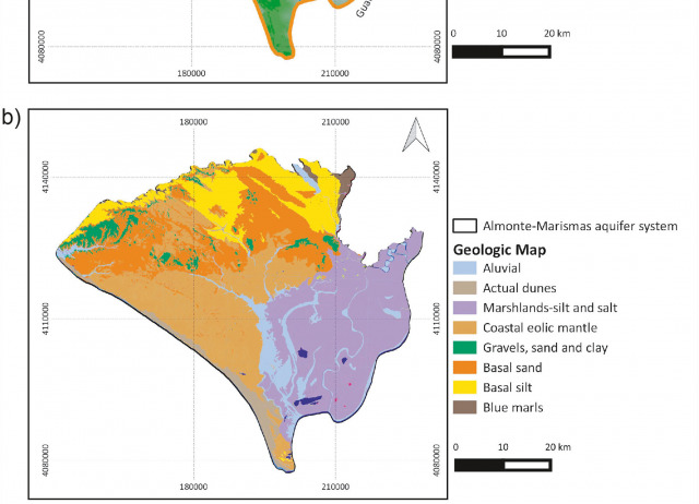 Analysis of Aquifer-System Deformation in the Doñana Natural Space (Spain) Using Unsupervised Cloud-Computed InSAR Data and Wavelet Analysis
