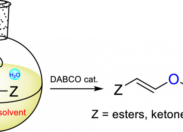 Water as a Reactant: DABCO-Catalyzed Hydration of Activated Alkynes for the Synthesis of Divinyl Ethers