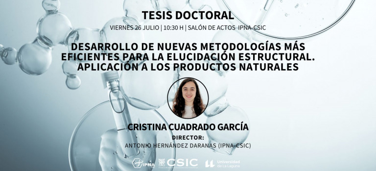 cartel tesis Cristina Cuadrado